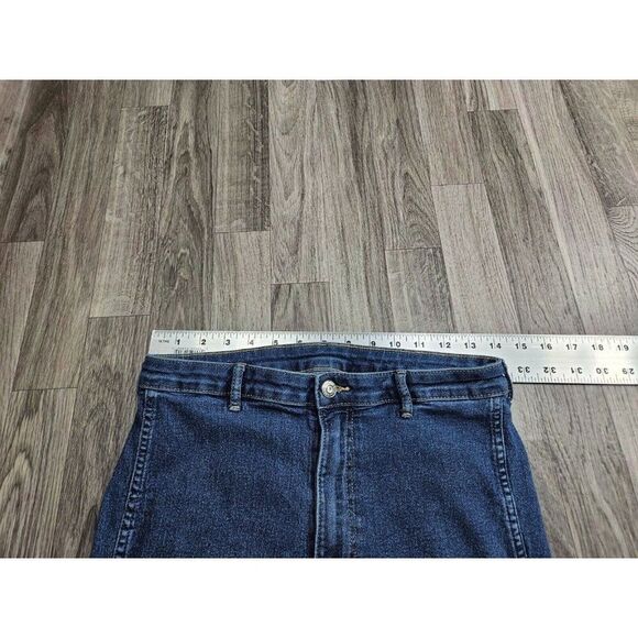 (3/$35) &Denim Size 8 Skinny High Waist Ankle Length Stretch Denim Blue Jeans - Picture 7 of 11